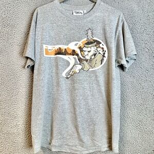 VTG 90s Five Four Pot Smokers Stoner T-shirt Size L Skater USA Made Double Sided